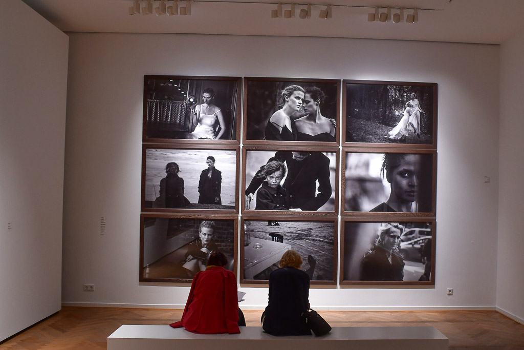 Fotografien in der Lindbergh-Ausstellung