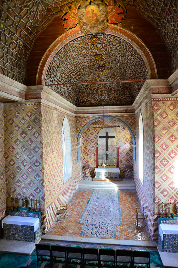 Raum mit Azulejos