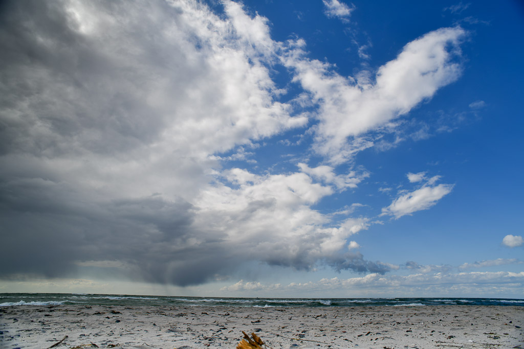 Wolken über der Ostsee