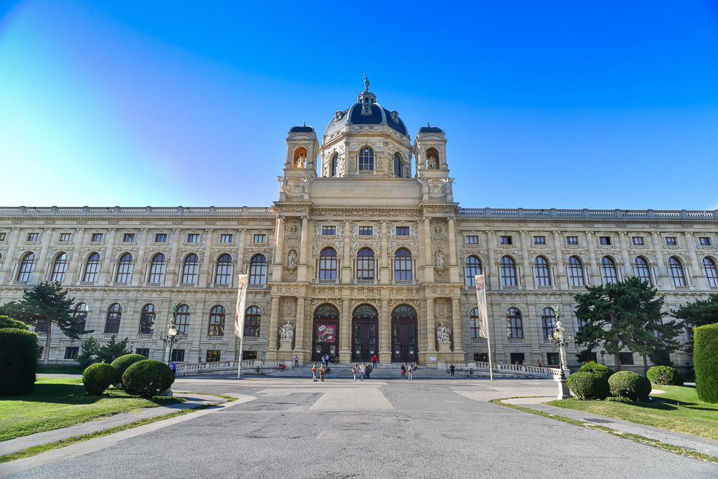 Fassade des Naturhistorischen Museums