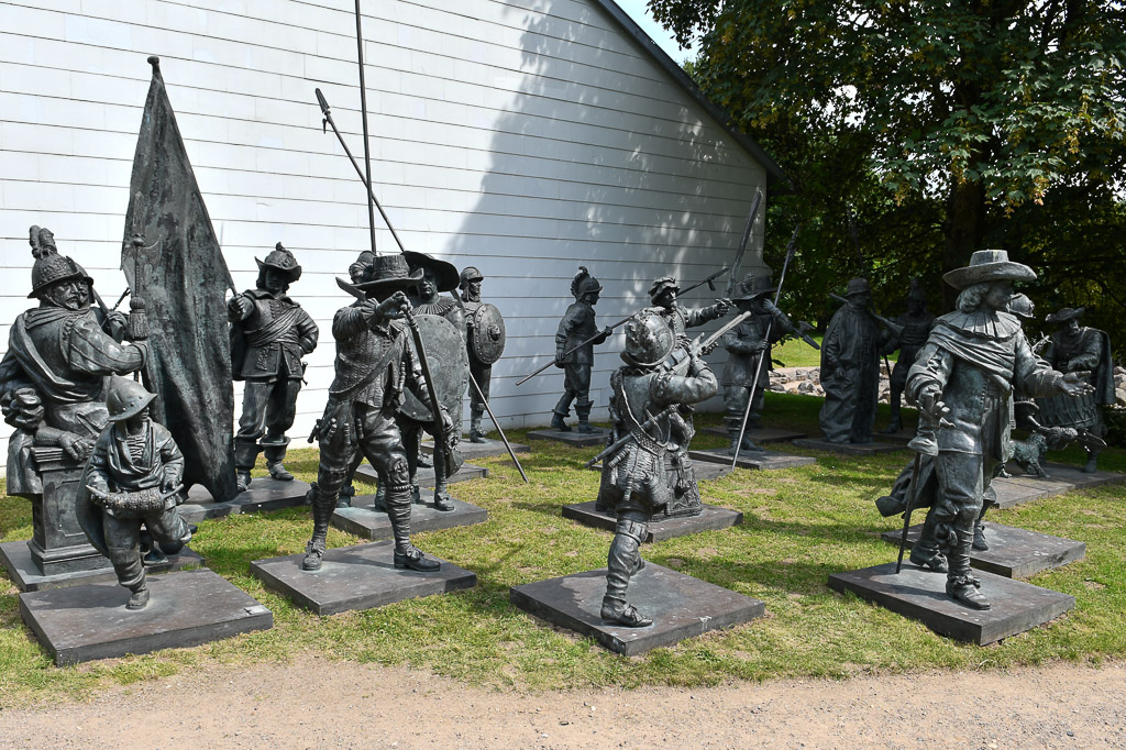 Figurengruppe im Park
