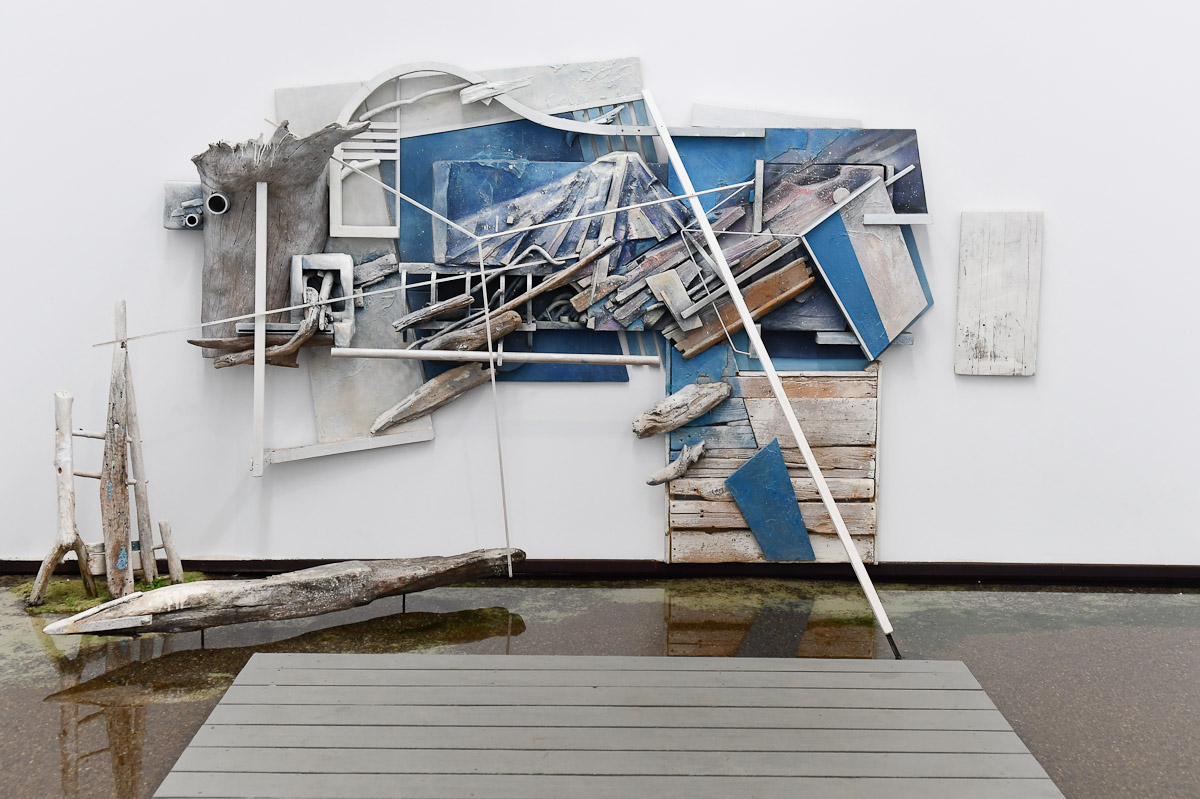 Installation in der Halle