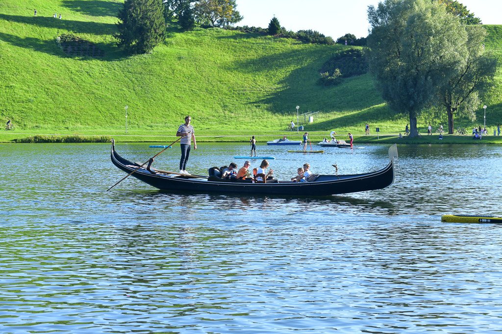 Gondel auf dem Olympiasee