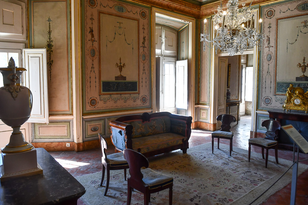 Salon mit Möbeln