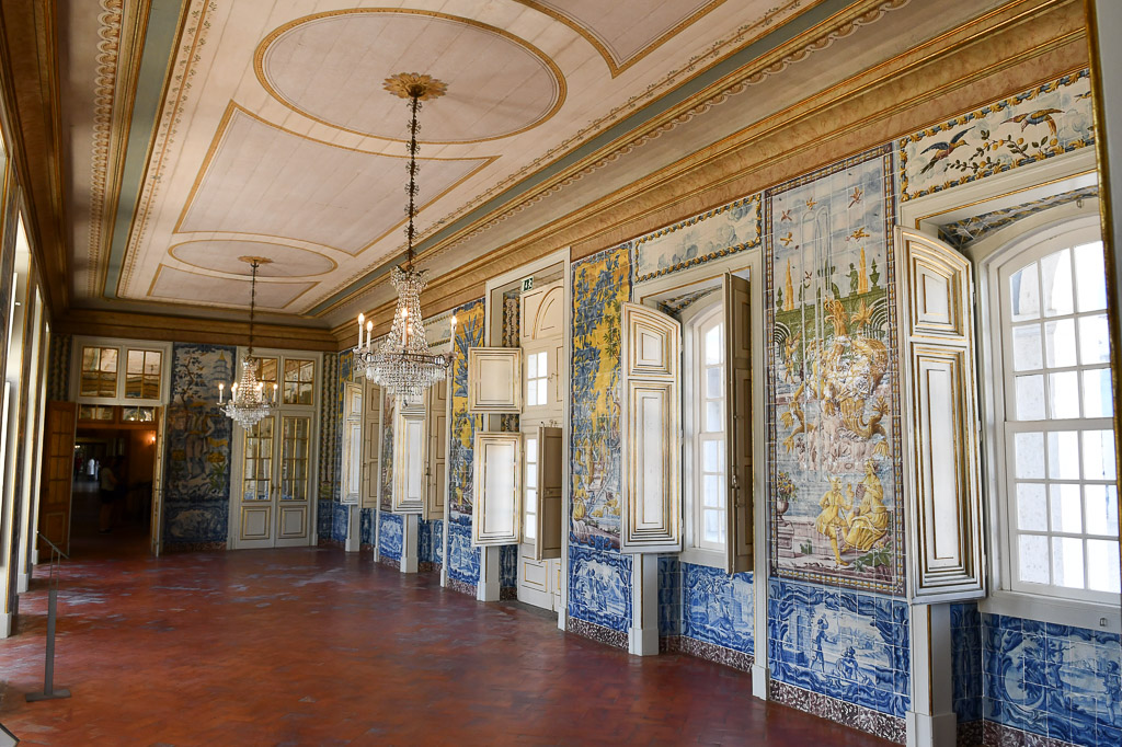 Galerie mit Azulejos