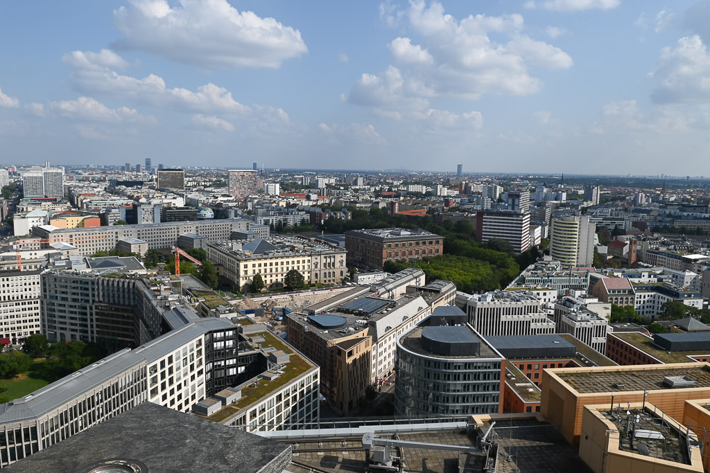 Blick über Berlin vom Panoramapunkt