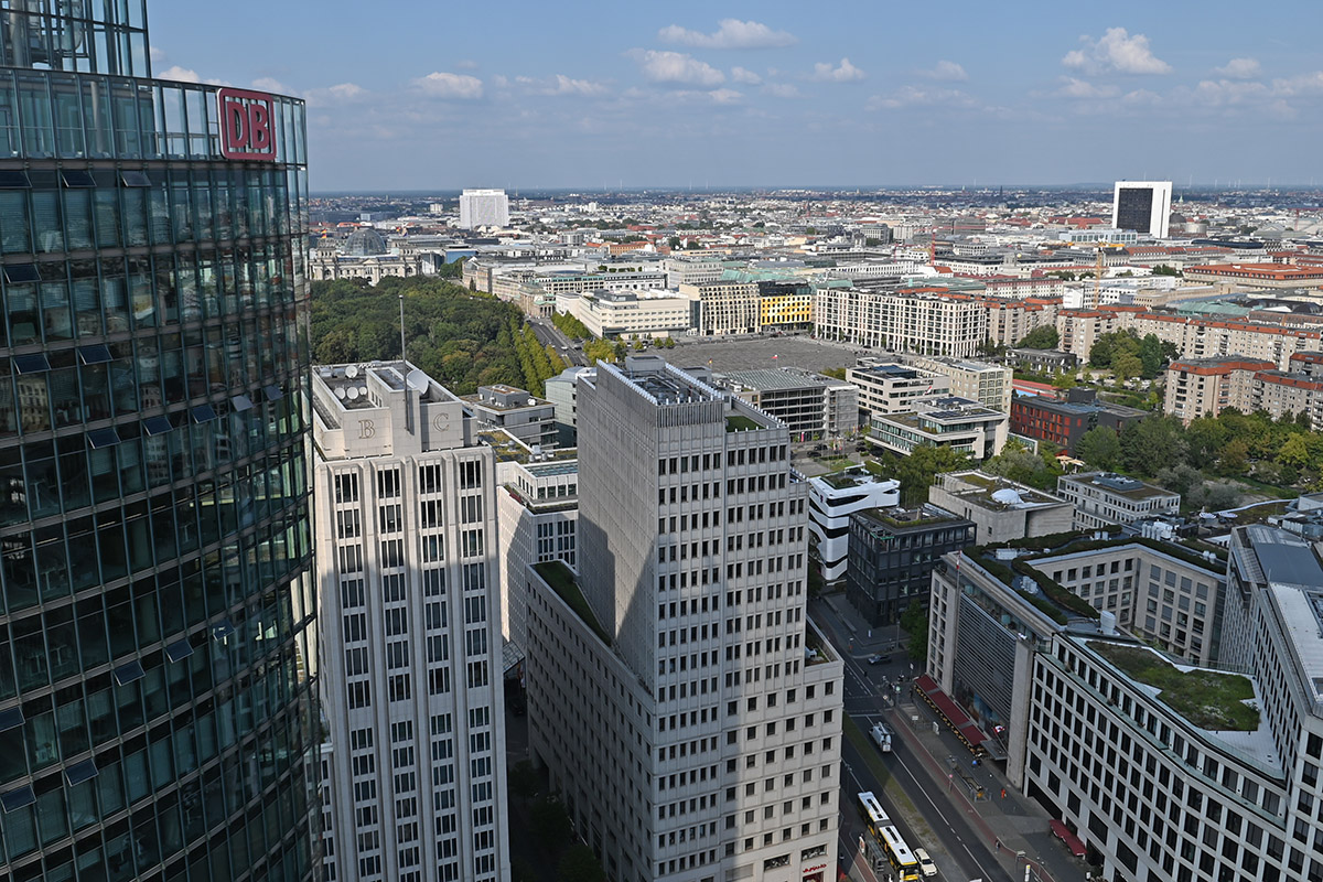 Hochhäuser am Potsdamer Platz