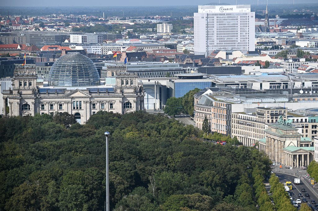 Tiergarten und Reichstag