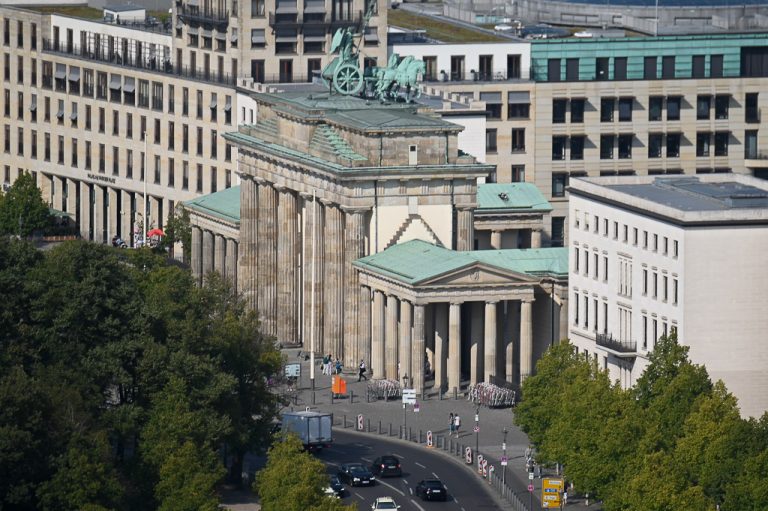 Brandenburger Tor von oben