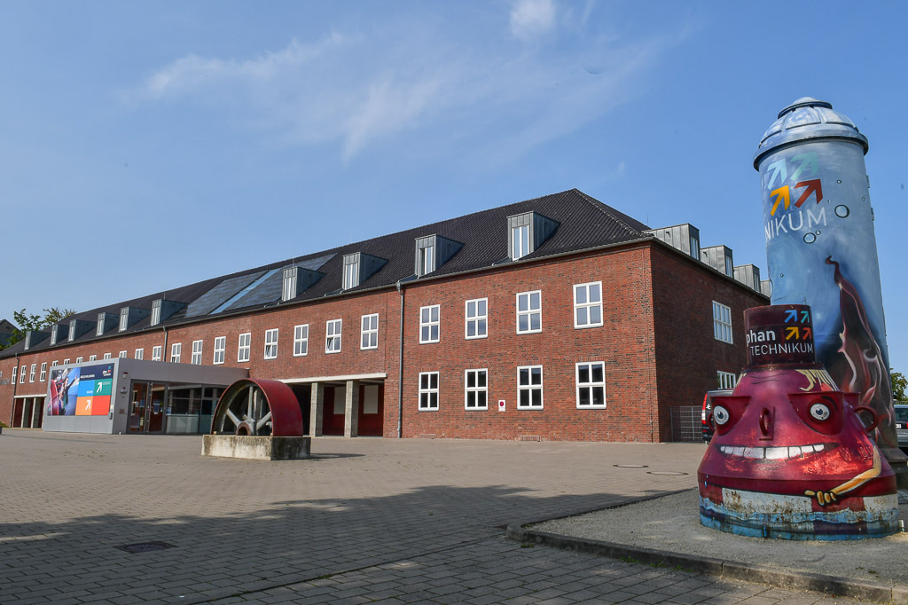 Ausstellungsgebäude des phanTECHNIKUMs