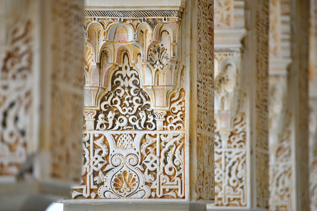 Maurisches Stuckdetail
