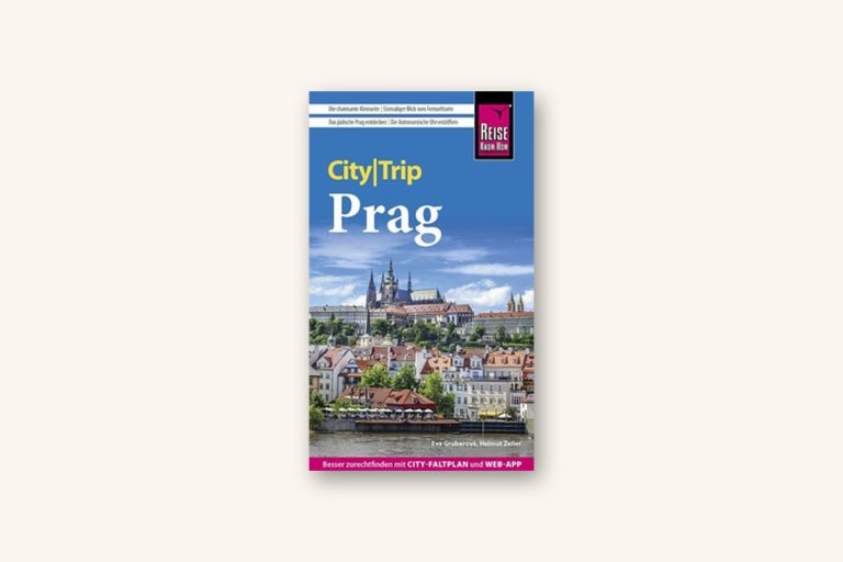 Reise Know-How CityTrip Prag vor hellem Hintergrund