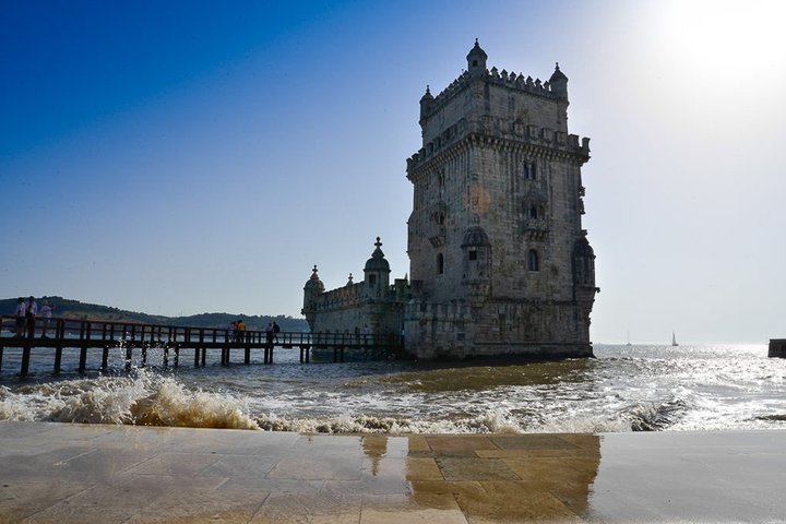 Der Torre de Belém in Lissabon