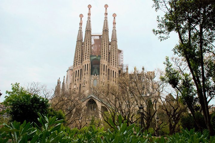 Die Sagrada Família in Barcelona