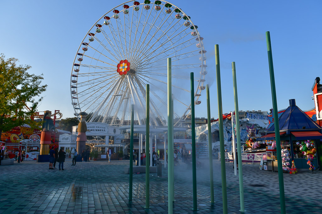 Riesenrad und Praterplatz