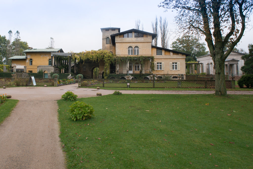 Römische Bäder mit Garten