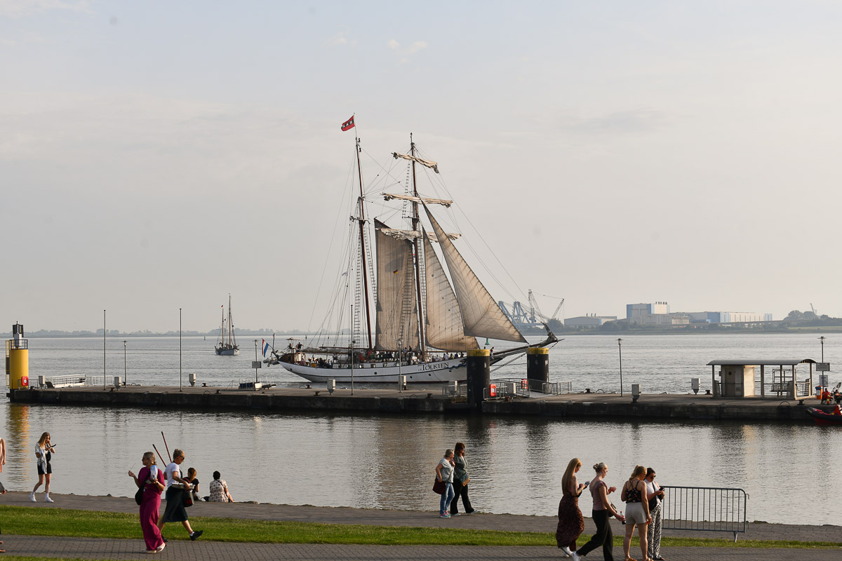 Segelschiffe im Hafen