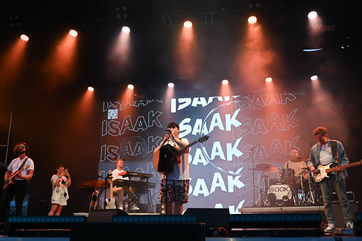 Konzert der Band Isaak