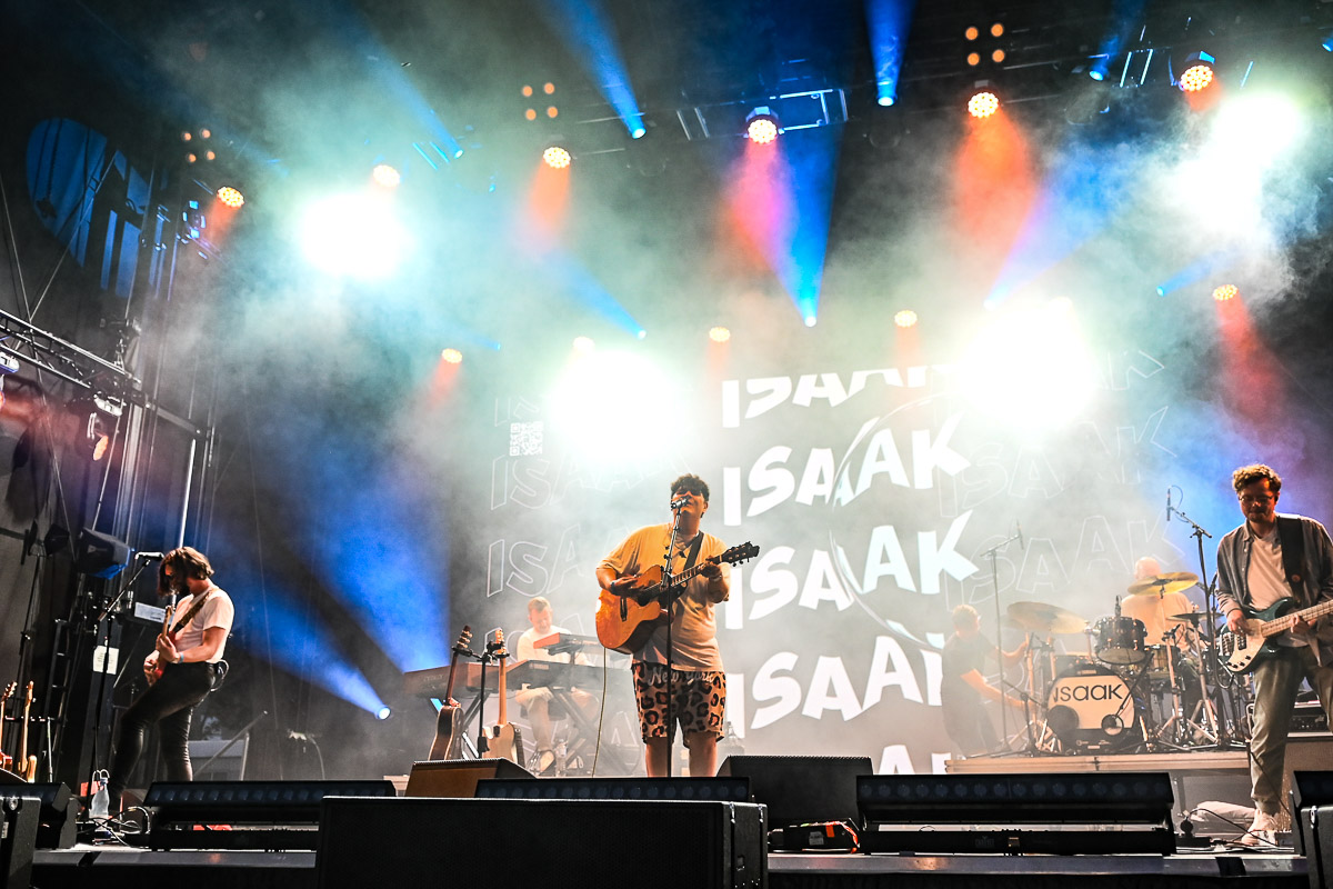 Konzert der Band Isaak