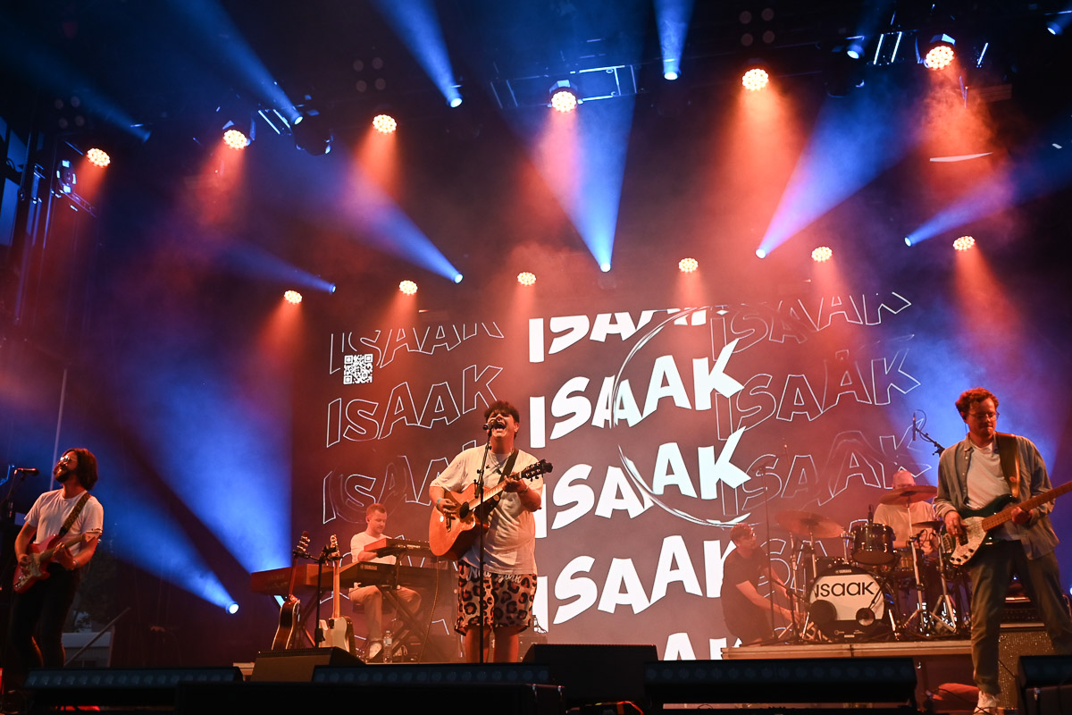 Konzert der Band Isaak