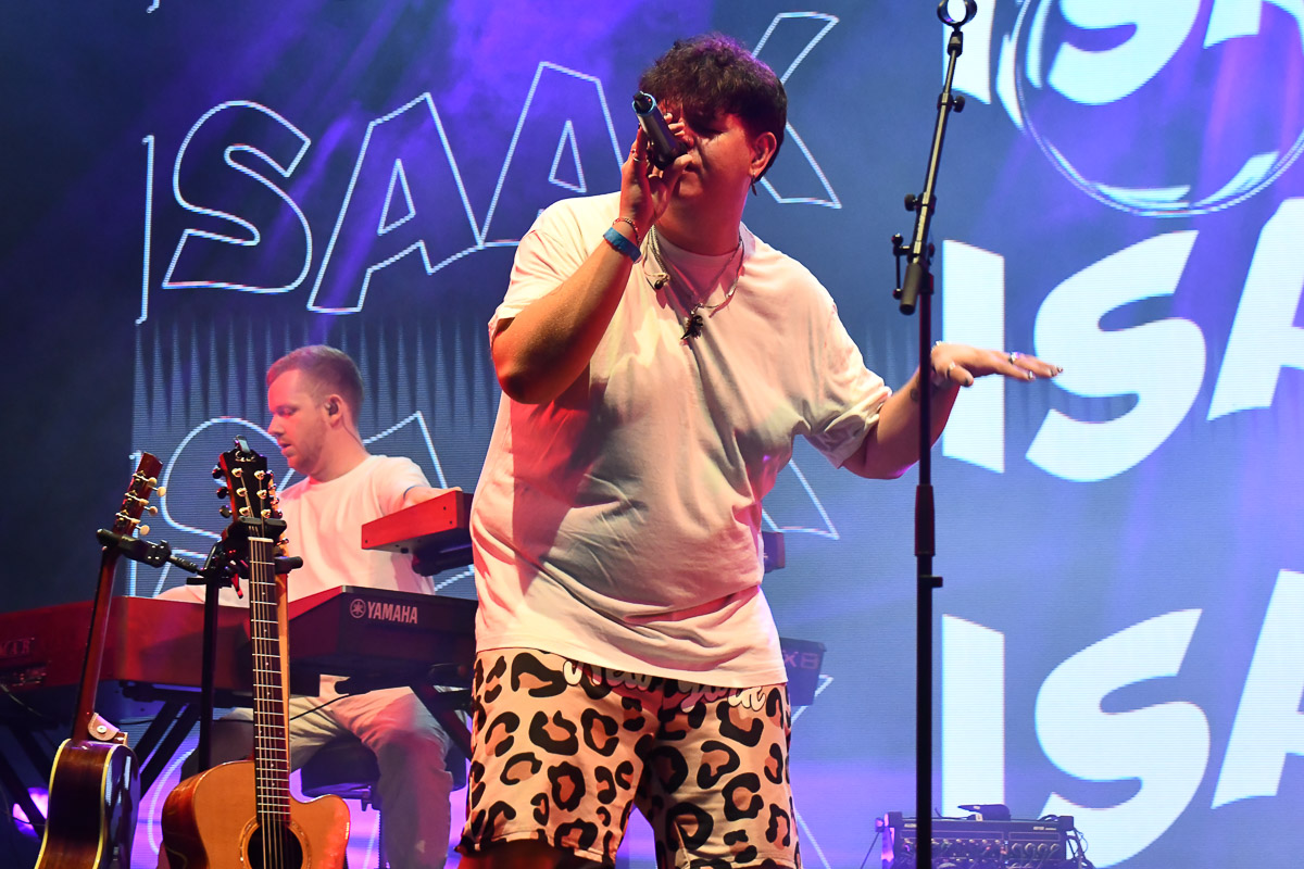 Konzert der Band Isaak