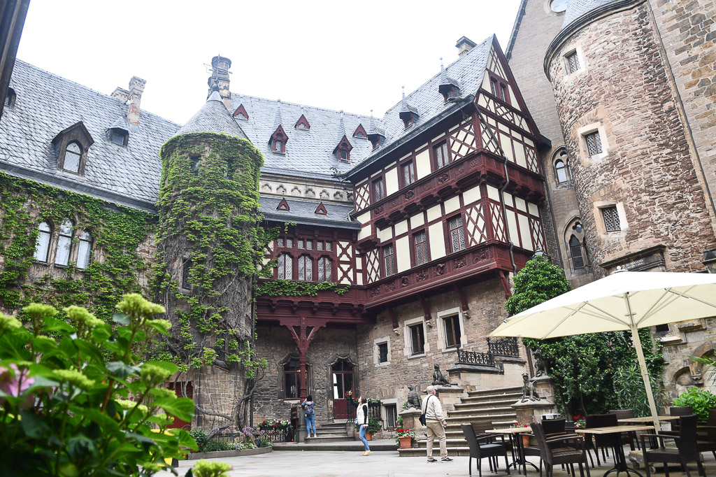 Innenhof des Schlosses
