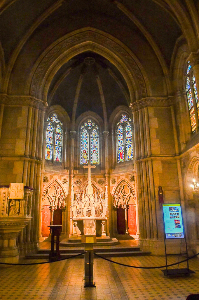 Schlosskirche im Hochformat