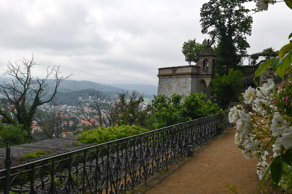 Aussicht vom Schloss