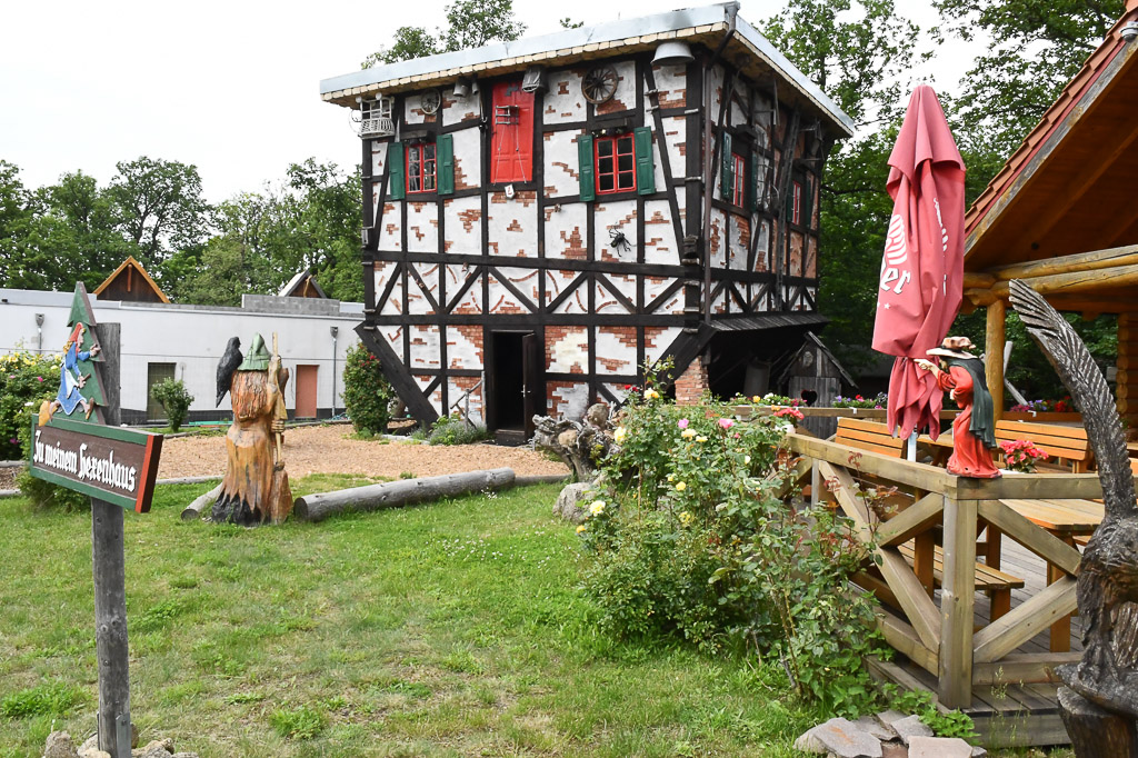 Fachwerkhaus auf dem Hexentanzplatz