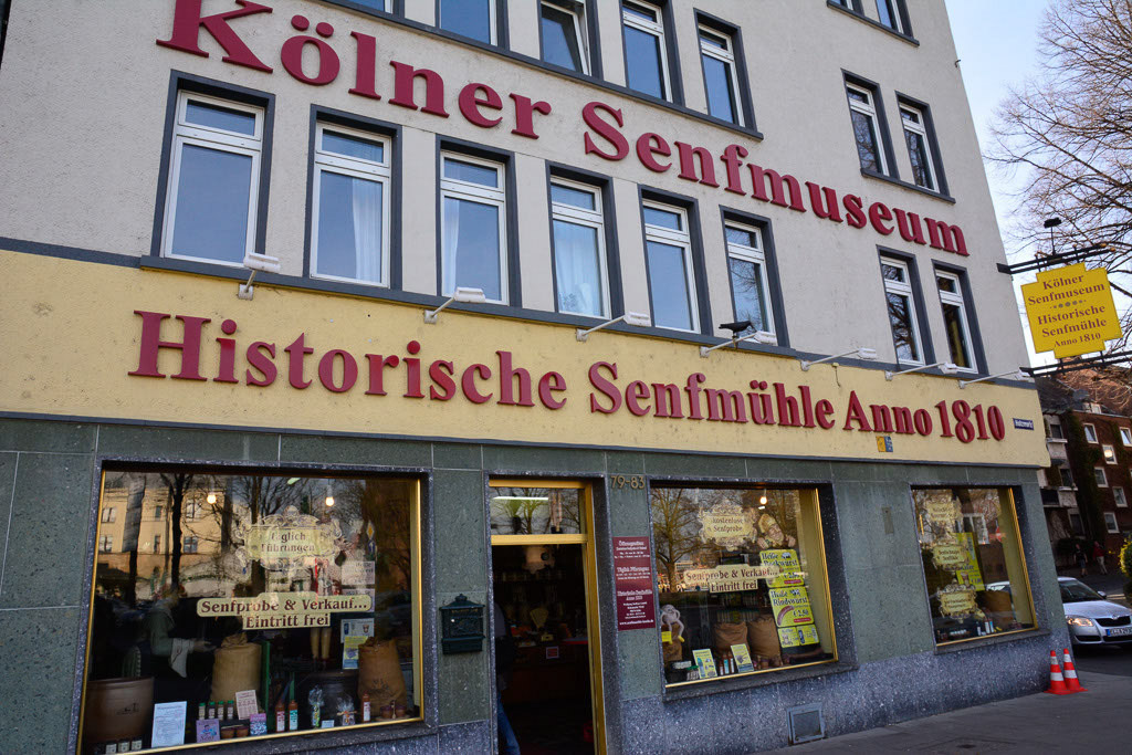 Fassade des Kölner Senfmuseums