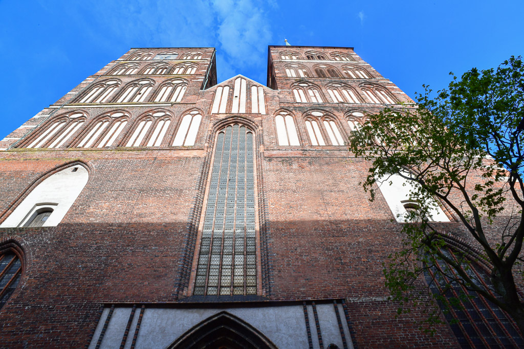 Marienkirche von unten