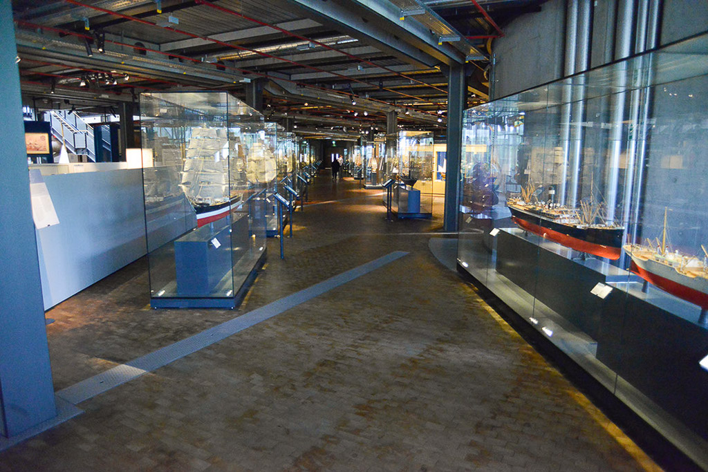 Lange Ausstellungshalle der Schifffahrt