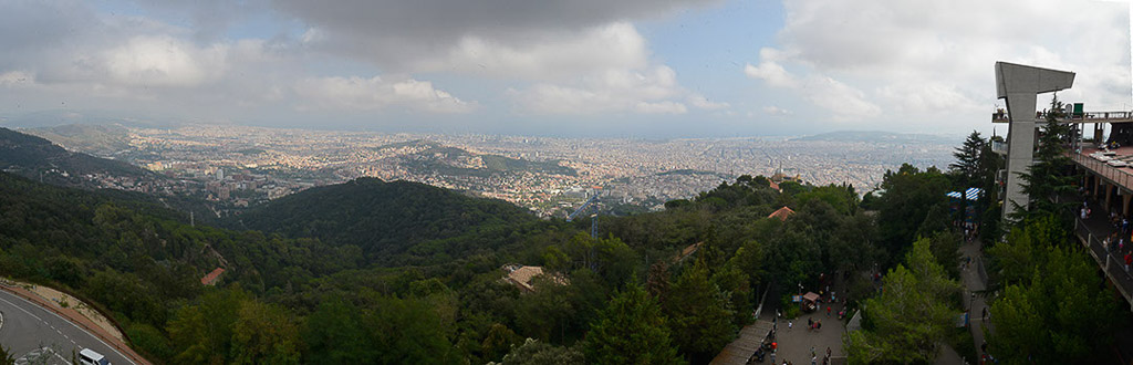 Panorama über die Hügel