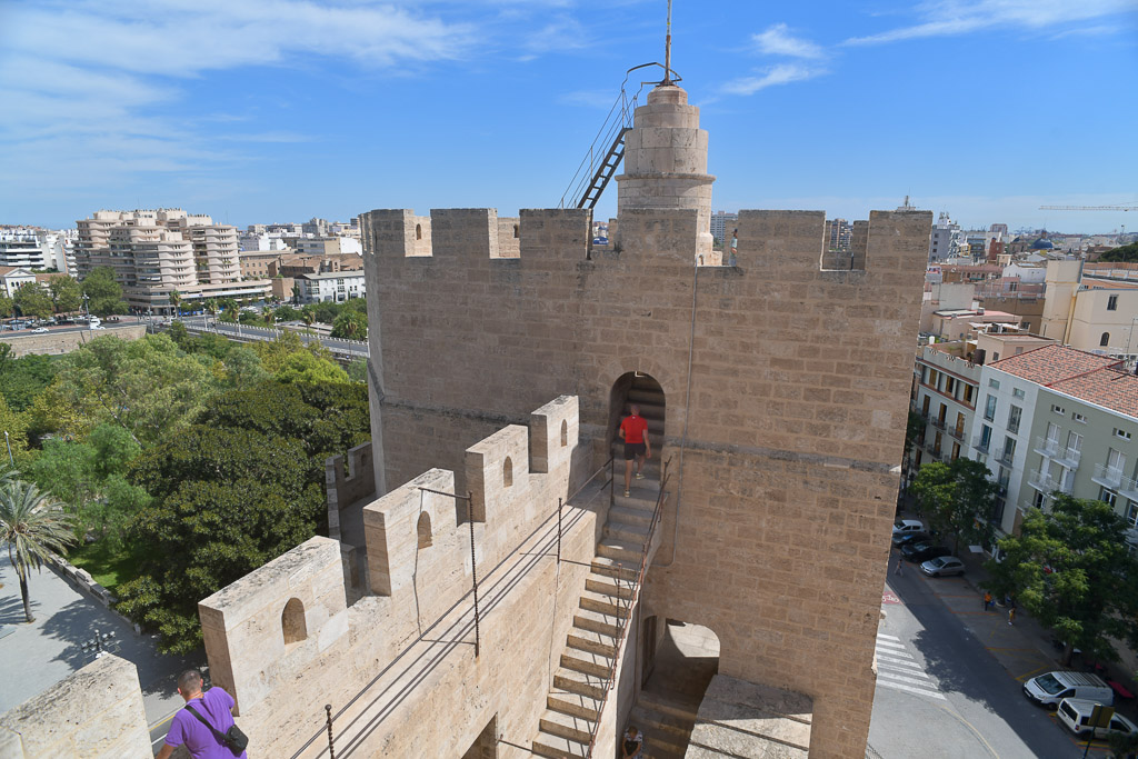 Zinnen der Torres de Serranos