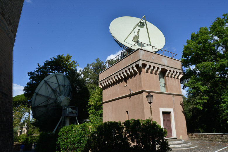 Turm mit Antennen von Radio Vatikan
