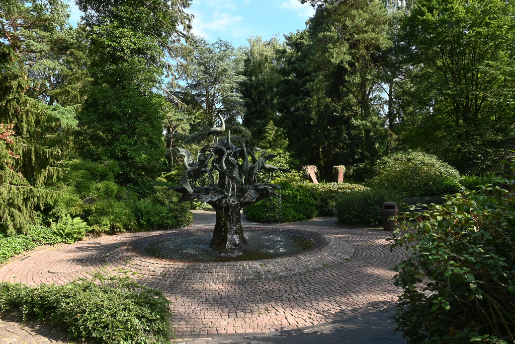Brunnen im Park