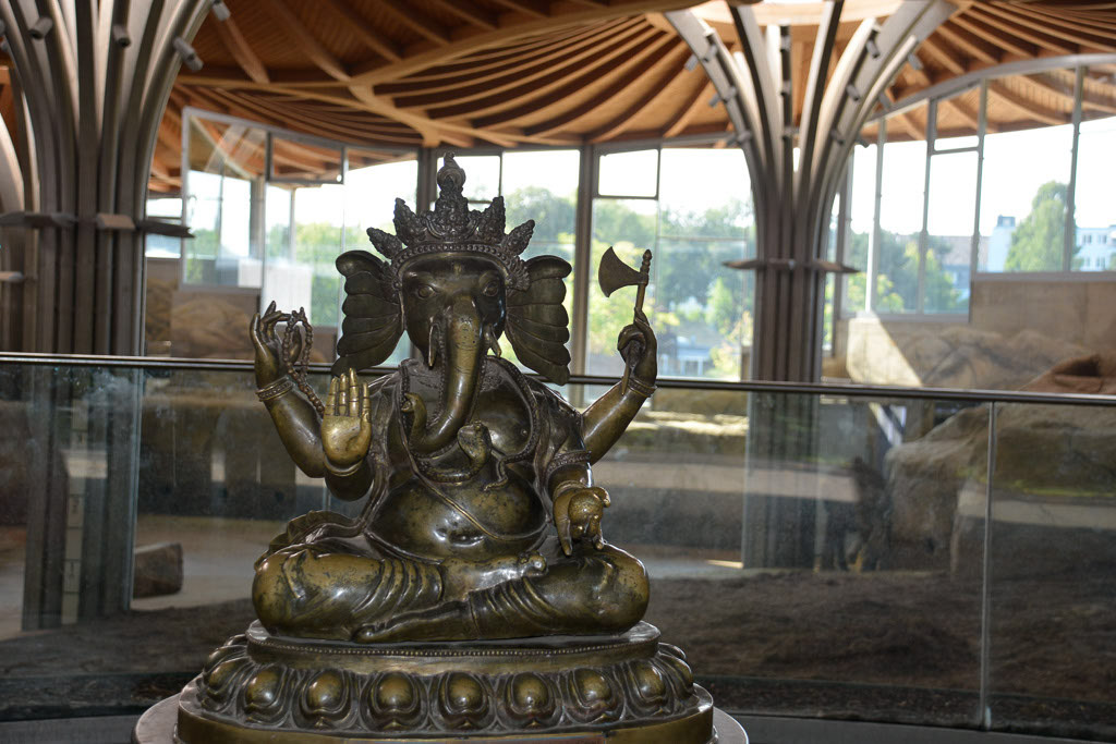 Ganesha-Statue im Elefantentempel