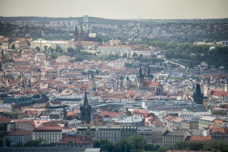 Blick auf die Prager Altstadt