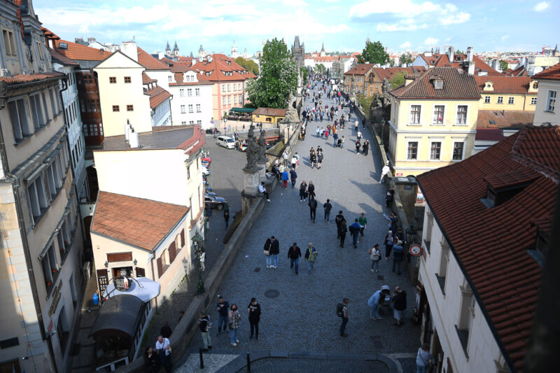 Blick von der Karlsbrücke