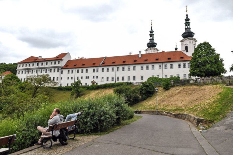 Kloster Strahov auf dem Hügel