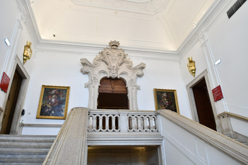 Treppenhaus mit Balustrade