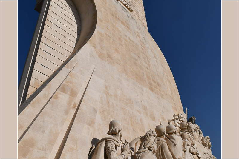 Das Denkmal von der Seite