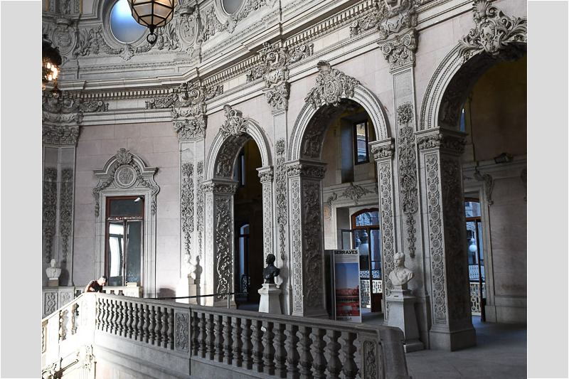 Treppenhaus mit Balustrade