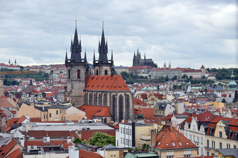 Teynkirche über den Dächern