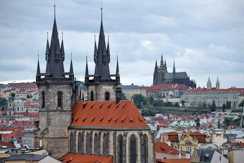 Teynkirche und Burg