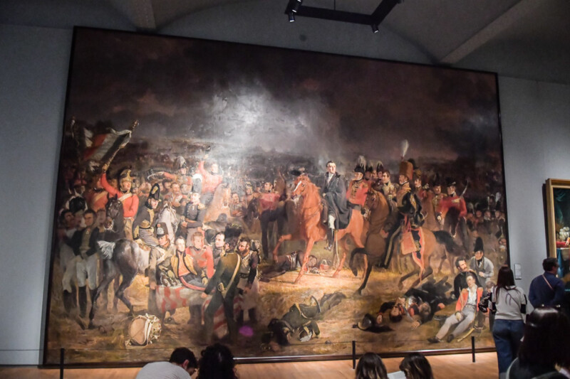 Großes historisches Gemälde im Rijksmuseum