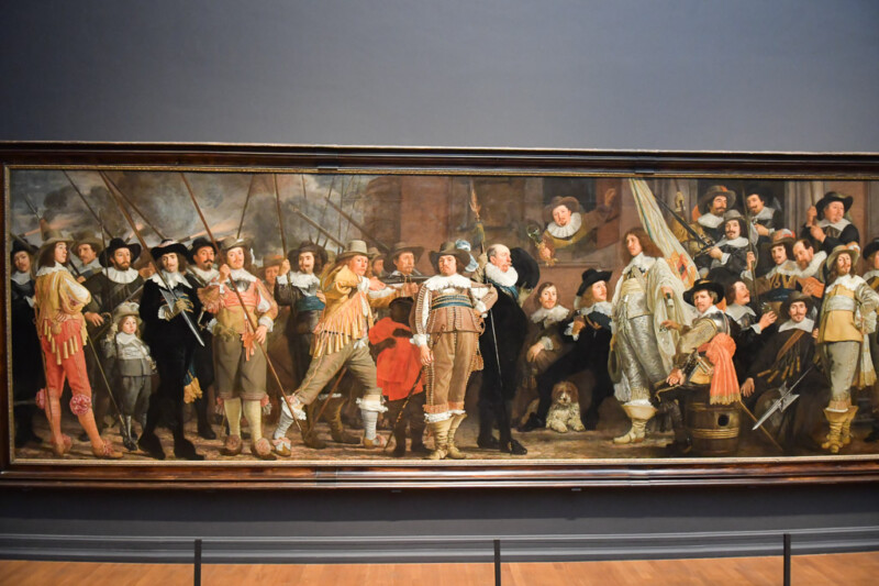 Gruppenporträt einer Schützengilde im Rijksmuseum