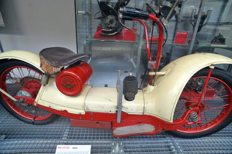 Historisches Motorrad