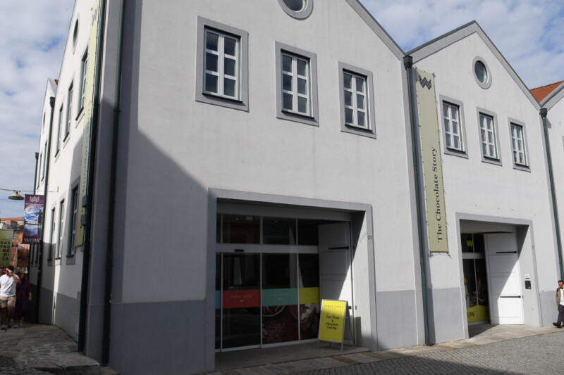 Das Museumsgebäude der Chocolate Story