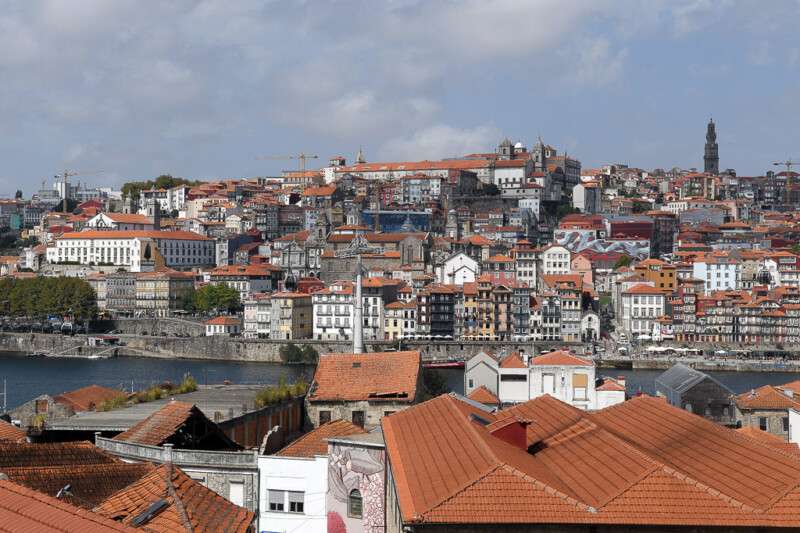 Blick über die Altstadt von Porto